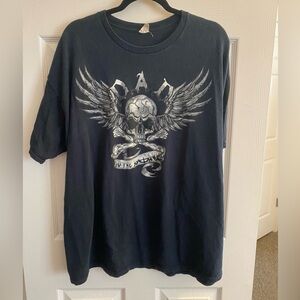 Vintage black dad to the bone t shirt